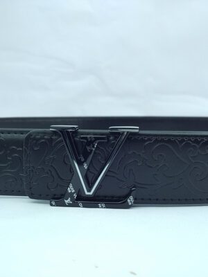 Louis Vuitton BELT L153-75 38MM SILVER